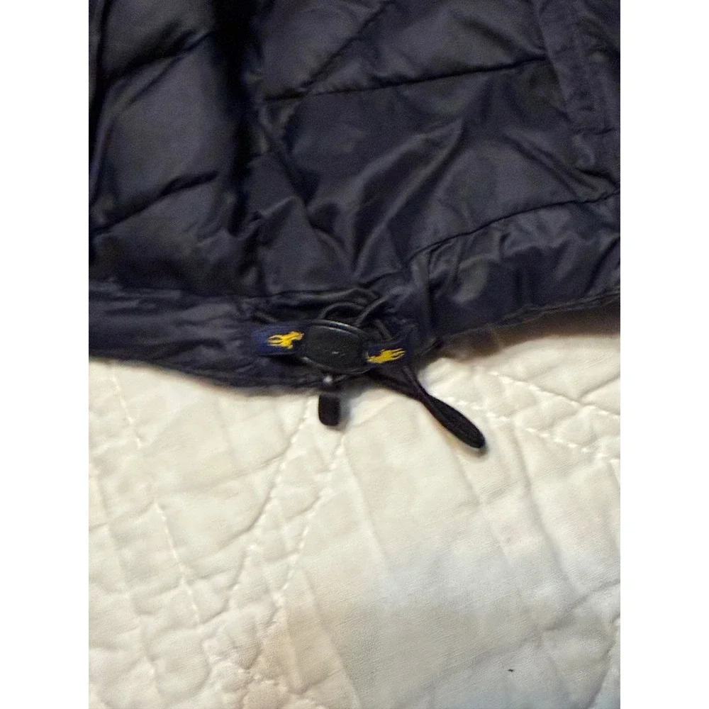 Polo Ralph Lauren Performance Puffer Vest Mens Small black Quilted Full Zip